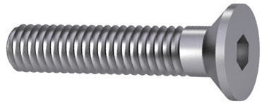 Hexagon socket countersunk head screw ISO 10642 Steel Zinc plated 8.8