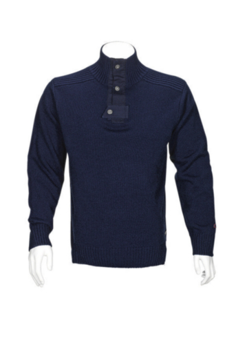 Triffic Sweater Storm Hrubý pracovný sveter Tmavá námořnická/Námořnické XL