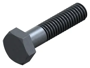 Hexagon head bolt DIN 931 Steel Plain 8.8