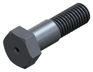 Hexagon fit bolt with long thread DIN 609 Steel Plain 8.8