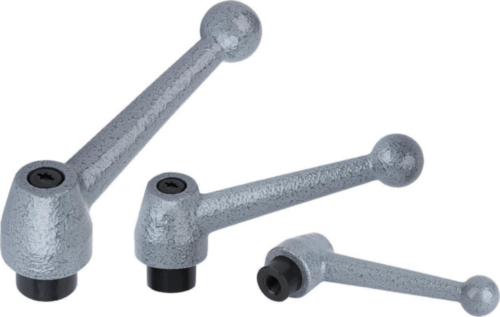 Clamping levers, internal thread