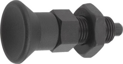 Indexing plungers, non-lockout type, with locknut