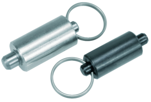 Indexing plungers without collar, with key ring