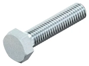 Hexagon head bolt MF ISO 8765 Steel Zinc plated 8.8