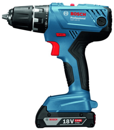 Bosch Cordless Impact drill GSB18V-21 2X2.0AH