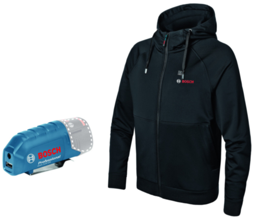 Bosch Heated hoodie GHH 12+18V XA GHH 12+18V XA L Čierna L