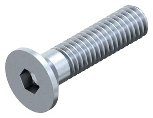 Tornillo cabeza avellanada con hexágono interior ISO 10642 Acero Laminillas de cinc sin Cr<sup>6+</sup>- ISO 10683 flZnnc 010.9