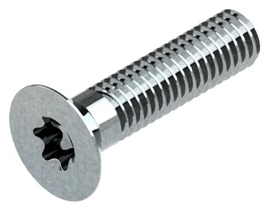 Hexalobular socket countersunk head screw ISO ≈10642 Steel Zinc plated 08.8