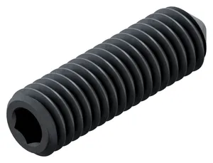 Hexagon socket set screw with cone point DIN 914 Steel Plain 45H