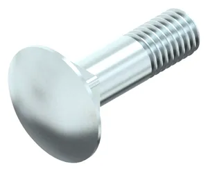 Carriage bolt DIN 603 Steel Zinc plated 8.8