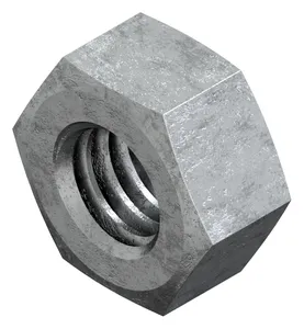 Hexagon nut ISO-Metric thread, for pressure vessels ISO 4032 Steel Hot dip galvanized 5-2 ISO metric, for pressure vessels