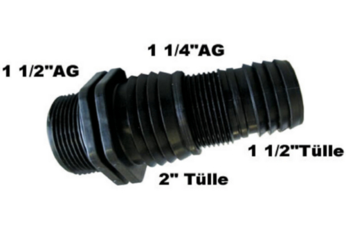 Metabo Meervoudige connector Adapter 1.1/2 1 1/2