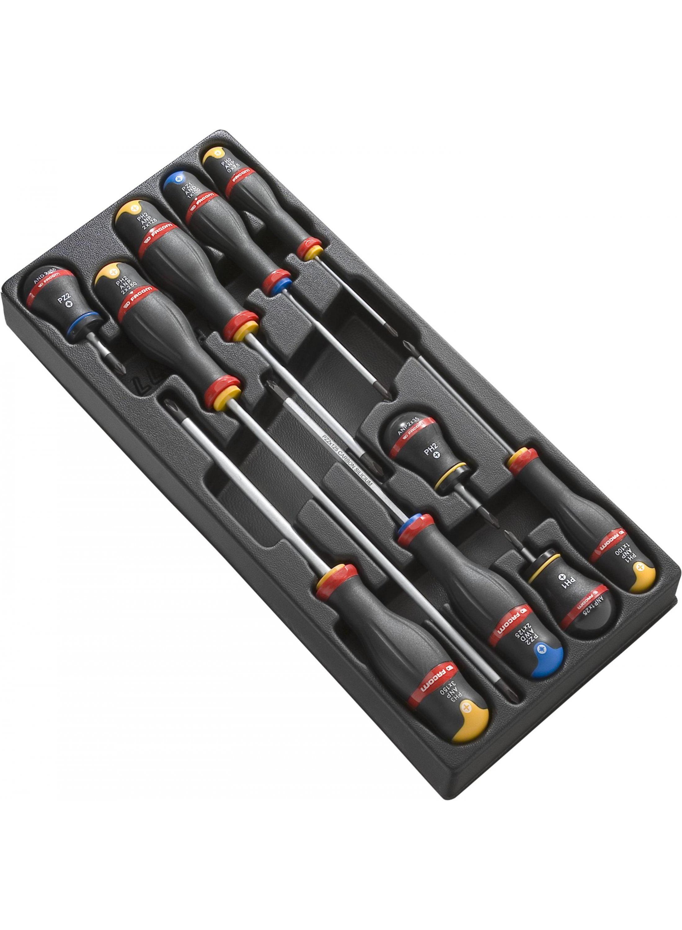 Facom Tool Tray for MOD.A5PB Screwdriver Set Plastic Black