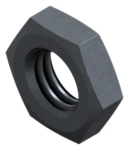 Hexagon thin nut MF ISO 8675 Steel Plain 04