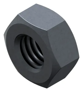 Hexagon machine screw nut BS 1083 Free-cutting steel Plain Gr.A turned 1.1/8