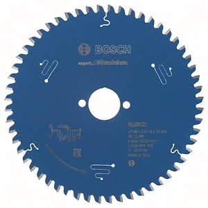 Bosch Circular saw blade Expert for Aluminium 190 x 30 x 2.6/1.6 x 56 T