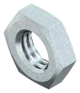 Hexagon thin nut MF ISO 8675 Steel Zinc plated 04