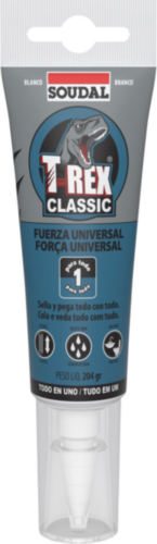 Soudal Adhesivo de montaje 125ML T-REX MS CLASSIC Blanco