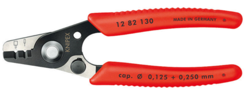 Knipex kaardstripper 0,125/0,25mm kunststof handgreep 130mm