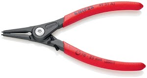 Precision circlip pliers A 1 for shaft diameter 10-25 mm with spread limiter len