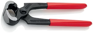 Nijptang totale lengte 160 mm type handvat met kunststof bekleed KNIPEX