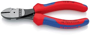 Power side cutter length 160 mm polished shape 0 multi-component handles KNIPEX