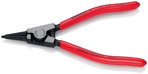 Borgringtang voor assen d. 5-13 mm gepolijst lengte 140 mm KNIPEX