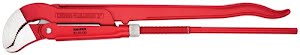 Pipe wrench overall L 680 mm clamping W 10-120 mm for pipe 3 inch KNIPEX
