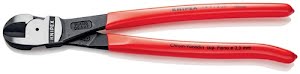 Power centre cutter length 250 mm polished plastic coated KNIPEX