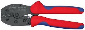 Crimping pliers PreciForce® length 220 mm 0.5- 6 (AWG 20-10) mm² 494 g KNIPEX