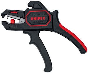 Pince à dénuder automatique longueur 180 mm 0,2-6 (AWG 24-10) mm² KNIPEX