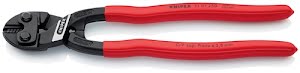 Compact bolt cutter CoBolt® length 250 mm plastic coated straight 3.8 mm without