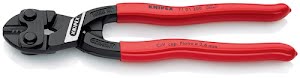 Compact bolt cutter CoBolt® length 200 mm plastic coated straight 3.6 mm without