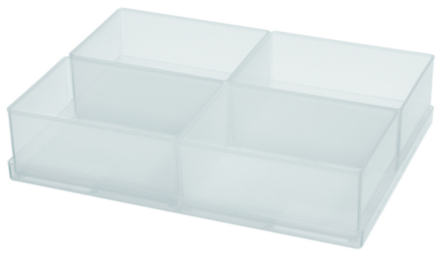 Raaco A7-1 Tool Insert for Assorter/Boxxser/CarryLite 55 250-3 Drawer Clear 220 x 47 x 160mm