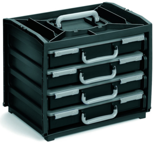 Raaco HandyBox Polypropylene Black 376 x 310 x 265mm