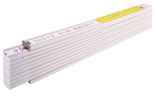 STAB FOLDING RULE 400 WHITE/YELLOW 2M