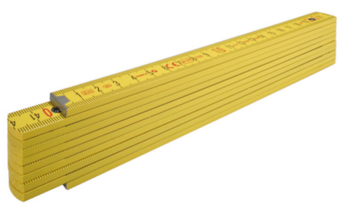 STAB FOLDING RULE 400 YELLOW 2M