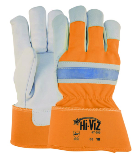 OXXA Essential NERFL Gloves HI-VIZ ORANJE 10