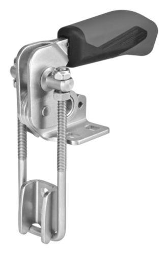 Hook type toggle clamp vertical