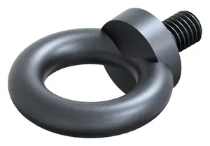 Lifting eye bolt with CE marking DIN 580 Steel C15E Plain forged