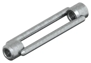 Turnbuckle DIN 1480 Steel S235JR Hot dip galvanized ISO-fit