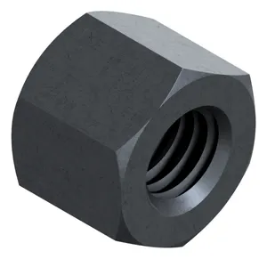 Hexagon nut 1,5D DIN 6330 B Steel Plain 10