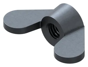 Wing nut with rounded wings DIN 315 Cast iron M6