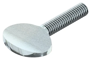 Thumb screw Cast iron 35 Zinc plated