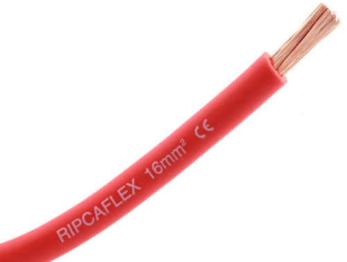 RIPC-50M-16FLEXRED BATTERY CABLE