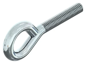 Screw eye Steel Zinc plated