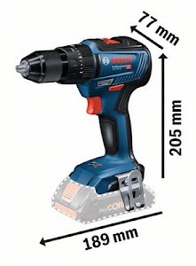 BoschGSB 18V-55 + 3x 5.0Ah + GAL 18V-40 + L-B