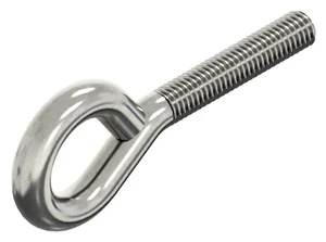 Screw eye Stainless steel A2