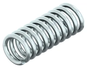 Helical compression spring DIN 2095 Spring steel Zinc plated