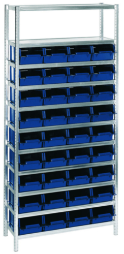 Raaco Shelving with 44 Drawers 340 x 920 x 2000mm